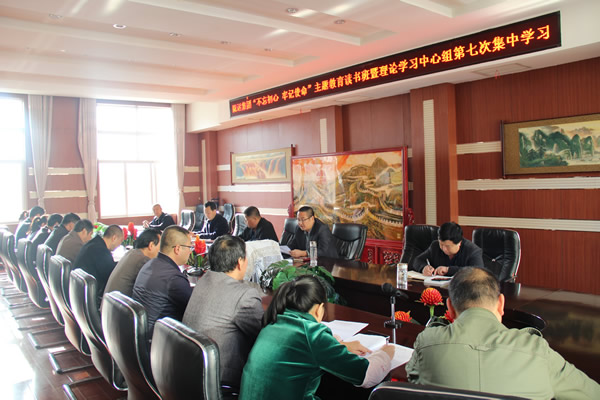 隴運(yùn)集團(tuán)公司黨委召開“不忘初心、牢記使命”主題教育讀書班暨理論學(xué)習(xí)中心組第七次集中學(xué)習(xí)（擴(kuò)大）會議