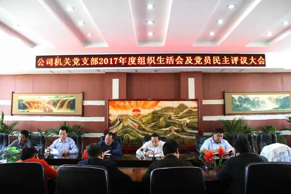 隴運(yùn)集團(tuán)公司機(jī)關(guān)黨支部召開專